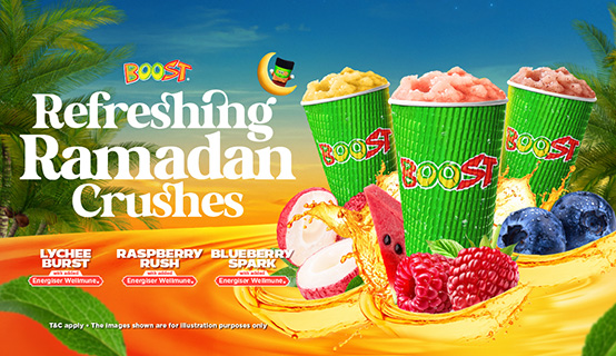 Boost is here to power your Ramadan! 🌙