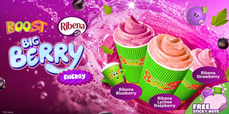 BOOST X RIBENA IS BACK! BOOST X RIBENA IS BACK!